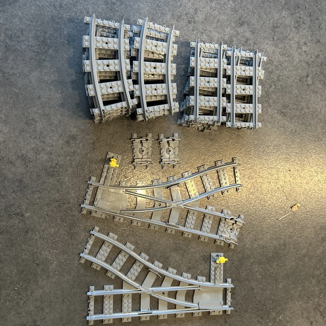 LEGO LOT DE 40 rails pour circuit de train rc EUR 20,00 - PicClick FR