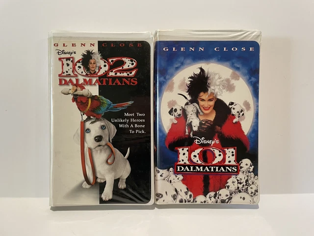 Disney S 101 Dalmatians 102 Dalmatians Live Action Vhs Tapes 2 95 Picclick Uk Disney S 101 Dalmatians 102 Dalmatians Live Action Vhs Tapes 2 95 Picclick Uk