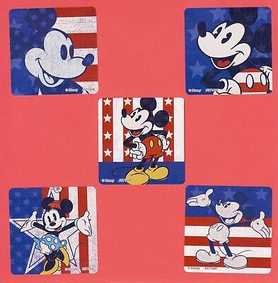 10 Mickey Mouse Fourth of July - Large Stickers - Patriotic - Minnie Mouse