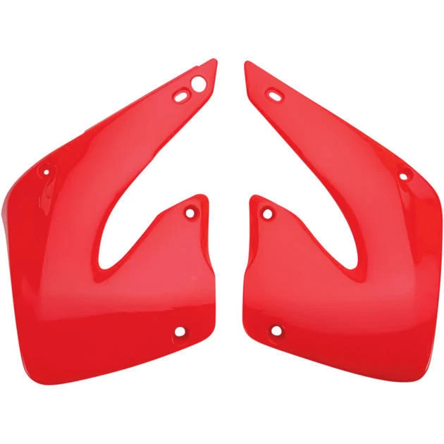 UFO Radiator Shrouds 00-19 CR Red for Honda CR125R/CR250R 2-Stroke 2000-2001