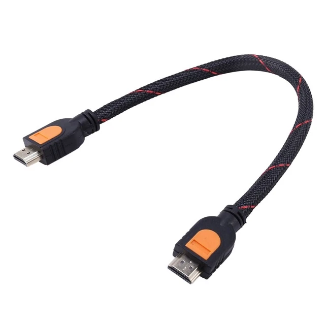 Cavo corto 1 piede per 3D 1080p piedi 1,4 oro intrecciato F5V2