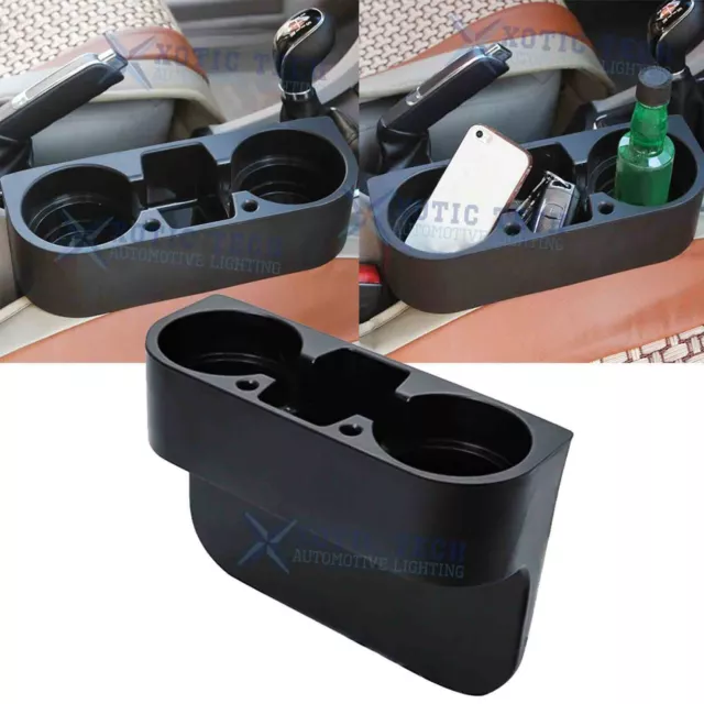 Car Seat Seam Wedge Storage Organizer Cup Holder Bottle Drink Phone Mount Stand