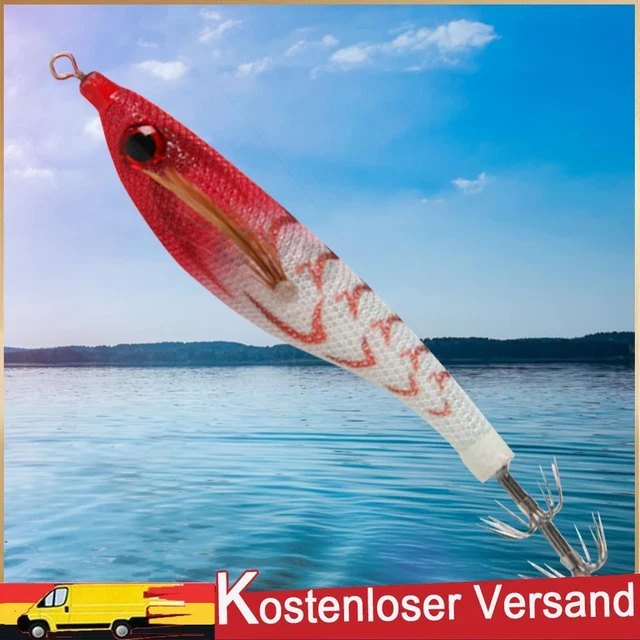 6,5 g künstlicher Köder, korrosionsbeständiger Fischköder, doppelter Regenschirm