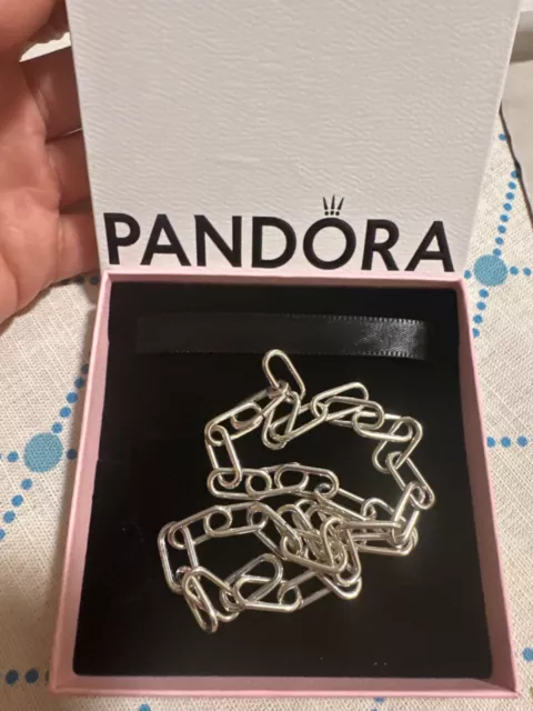 NEW Authentic Pandora Me Link Necklace Silver