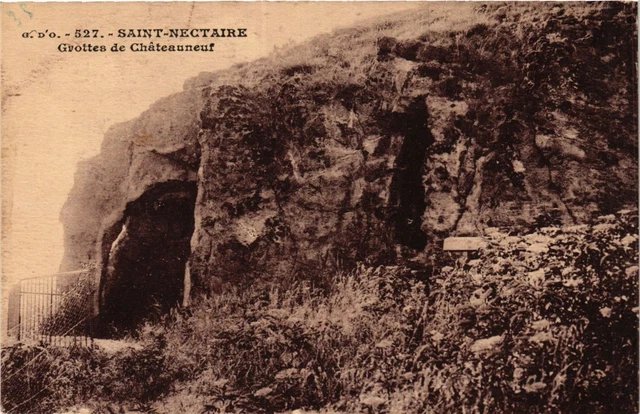CPA AK St-NECTAIRE Caves of CHATEAUNEUF (408129)