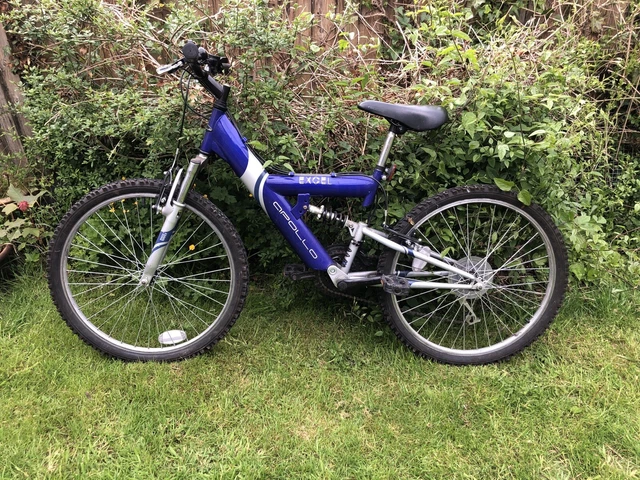 apollo excel full suspension mountain bike