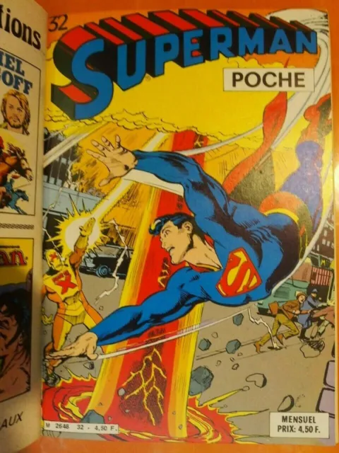Superman Album poche N° 11. Numéros 31/32/33. éditions Sagédition 3