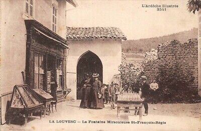 LA LOUVESC - La Fontaine Miraculeuse St-François-Régis - l'Ardèche illustrée