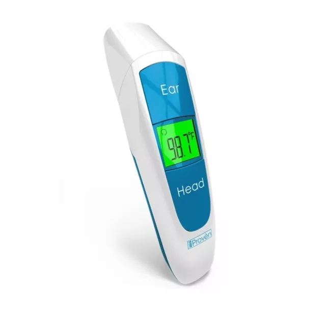 iProven Thermometer DMT-489BLU Dual Mode, Ear And Forehead Function.