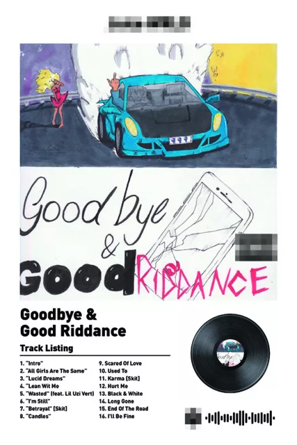 Goodbye & Good Riddance Album Cover Top Hippop Rap Poster Art HD Print