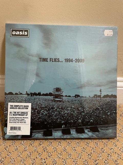 当店の記念日 専用 oasis uk original盤! time flies...廃盤boxlp