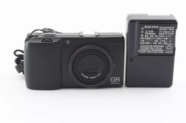 Ricoh Gr Digital II 10.1MP Kompaktkamera [Exzellent Aus Japan 8051