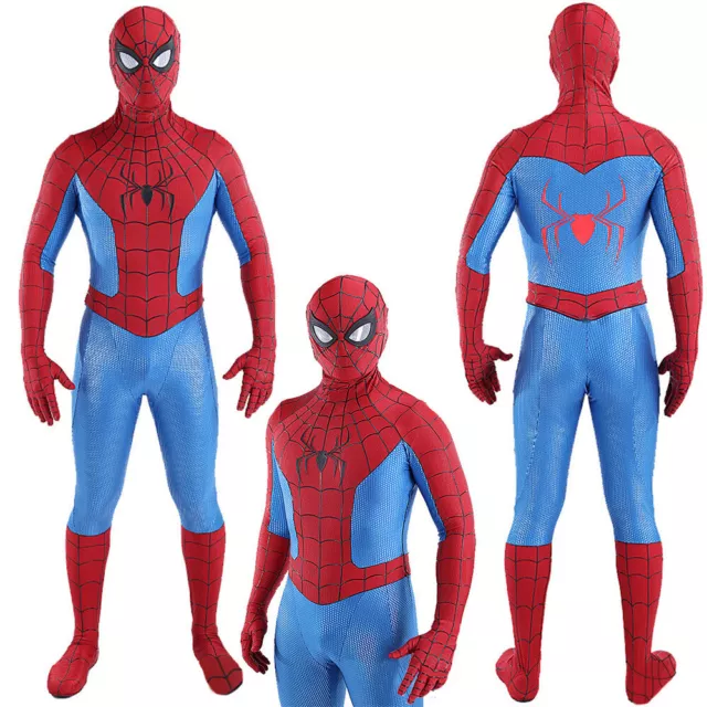COSTUME DE COSPLAY Midoriya Izuku Spider-Man costume Spiderman Zentai pour  adultes et enfants EUR 47,62 - PicClick FR