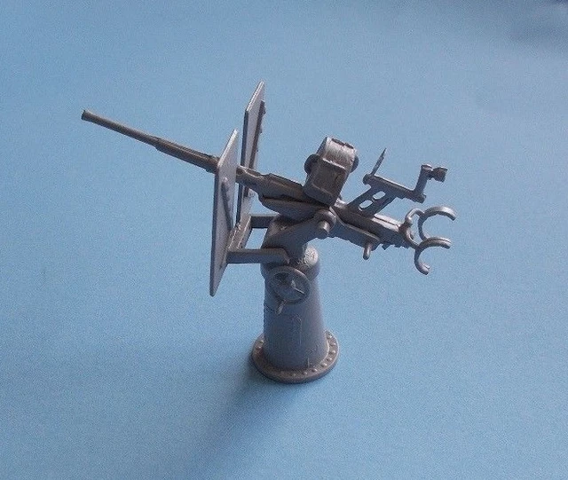 MK 4 SINGLE 20mm Oerlikon in 1/48th scale. Model Boat Fittings. £25.70