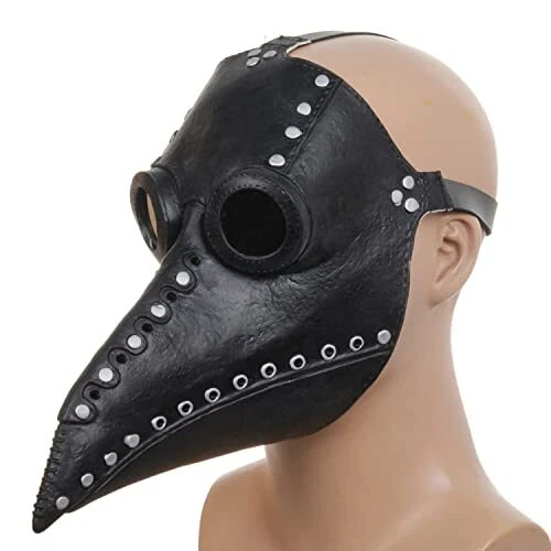 Bird Mask Long Nose costume mask latex Leather Plague Doctor Mask,Steampunk