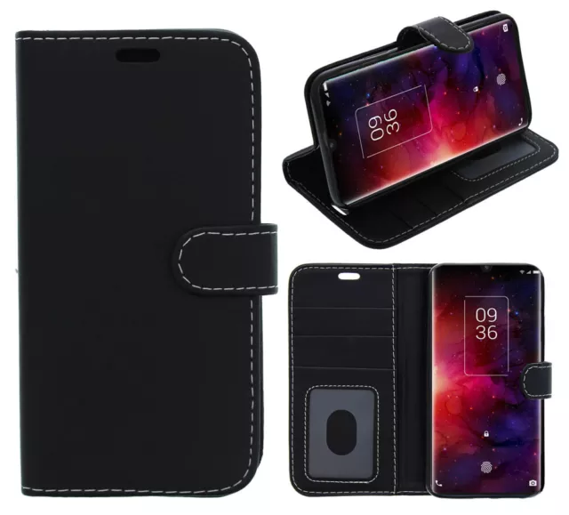 Pour TCL 40 SE Téléphone Étui , Housse,Clapet Portefeuille,Folio , Cuir / Gel
