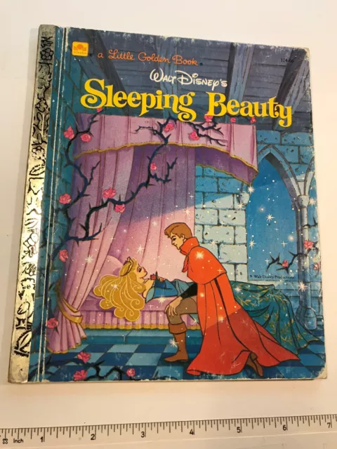 Little Golden Book 1991 Walt Disney’s Sleeping Beauty 104-66 First Edition
