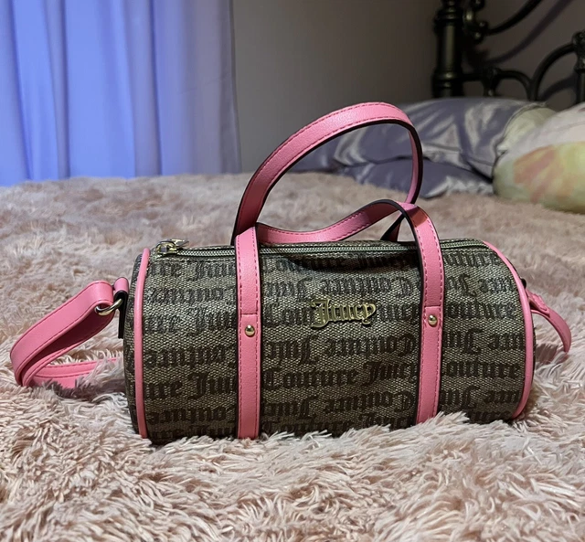 Juicy Couture Chestnut Chino Mini Crossbody Barrel Bag