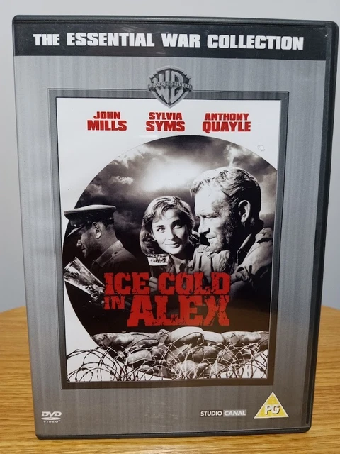 ICE COLD IN Alex DVD John Mills Sylvia Syms Anthony Quayle The War ICE COLD IN Alex DVD John Mills Sylvia Syms Anthony Quayle The War