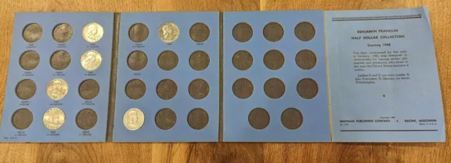 Benjamin Franklin Half Dollar Collection