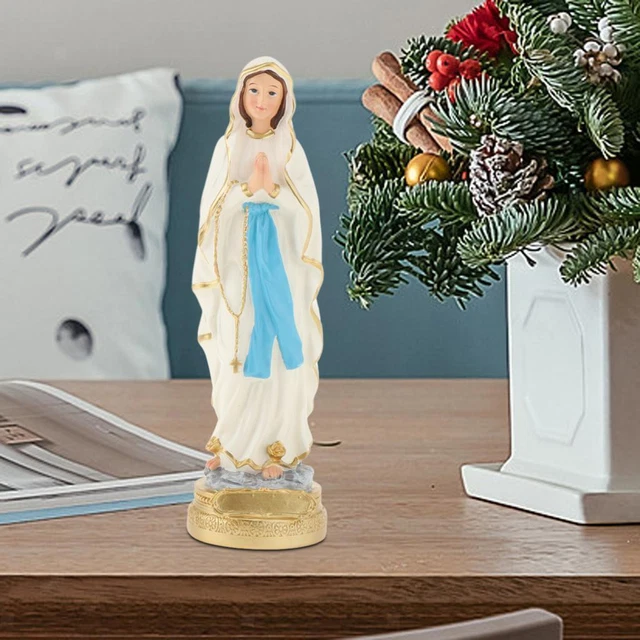OUR LADY OF Grace The Blessed Virgin Mary Resin Statue 22cm Religious ...
