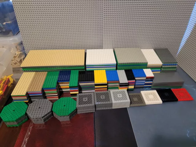 Lot de 4 plaques de base City Street Plates Road pour Lego City, Straight  et T Junction 60236, Curve et Crossroad 60237, kit de construction :  : Jeux et Jouets