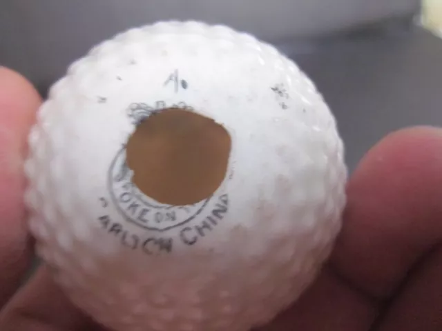 Vintage Carlton Crested Ware Warnnam Crest Model Ancient Golf Ball 3