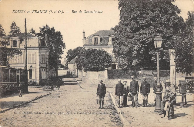 Cpa 95 Roissy En Ville Rue De Goussainville
