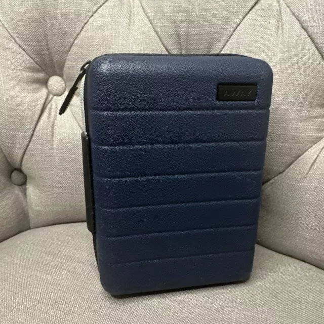 AWAY Travel THE MINI Toiletry Case Blue United Polaris Unopened Navy Blue Gray