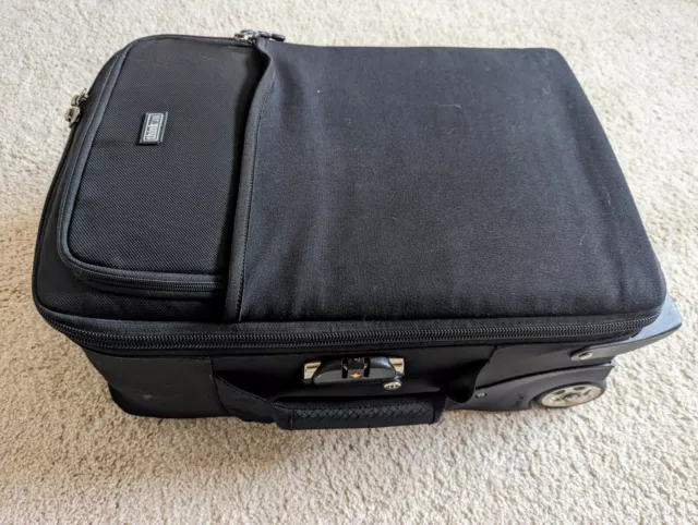 Think Tank International V2 Rolling Camera Bag with Laptop case Excellent cond