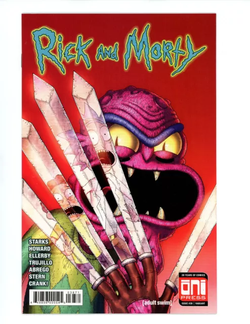 Rick And Morty #38 - Mike Vasquez Hulk 340 Homage Variant - 2018 Oni