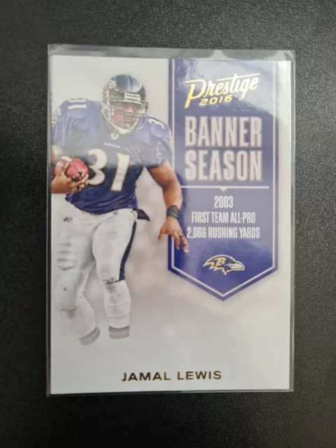 2016 PANINI "Prestige", RAVENS, Jamal Lewis, #19