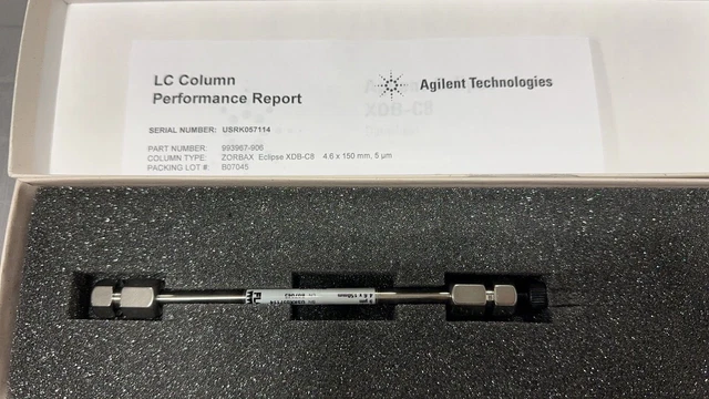 Zorbax Eclipse XDB-C8 HPLC Column 4.6 x 150mm 5um #993967-906