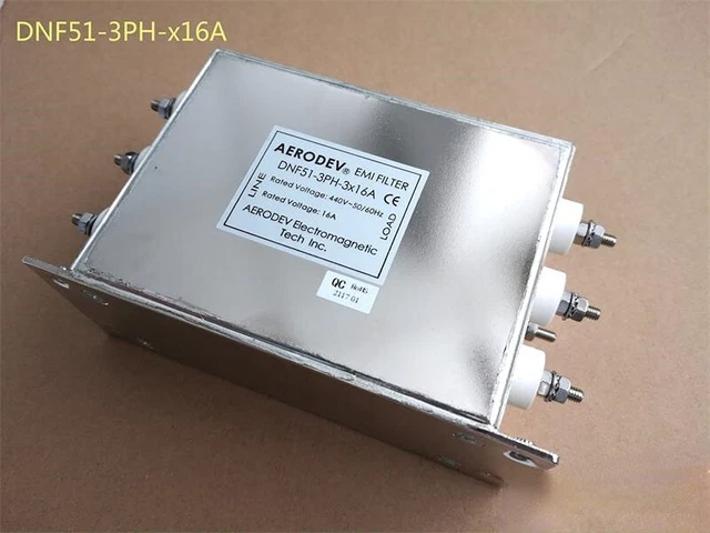1PC DNF51-3PH-3x16A_ 3x20A_ 3x30A three-phase power filter
