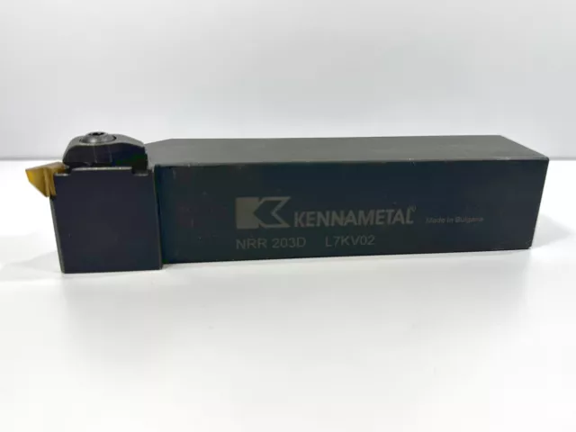 KENNAMETAL NRR 203D L7KV02 Used Lathe Tool Holder 1.25" Shank 1pc