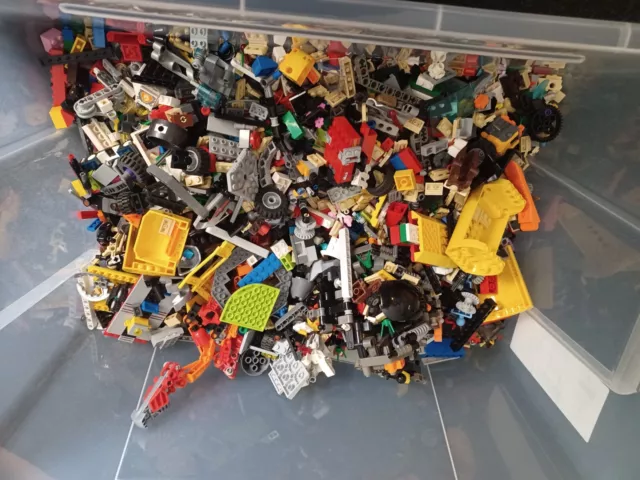 Lego Konvolut 3,4 kg ohne Kiste