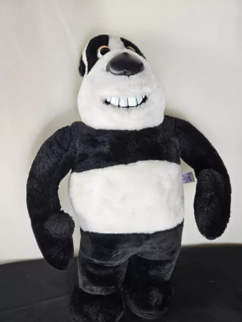 Aardman Creature Comforts Plush Angus The Panda Soft Toy, 20 Inch Collectable