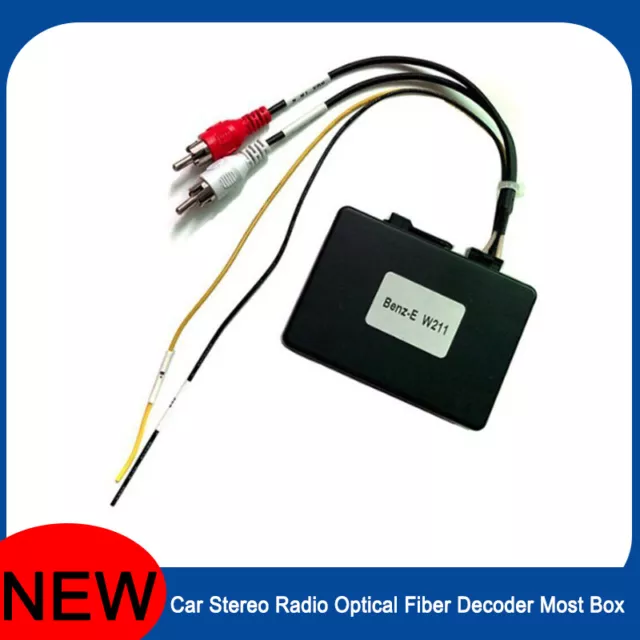 Car Stereo Radio Optical Fiber Decoder Most Box For Mercedes Benz E-W211/SL/CLS.