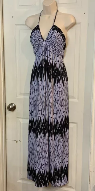 TBags LosAngeles Woman's Halter Dress Large Polyester Spandex