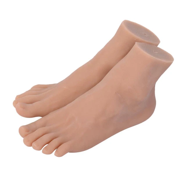 1 Paio Di Manichini Maschili Per Sandali, Scarpe, Calzini, Display Per La