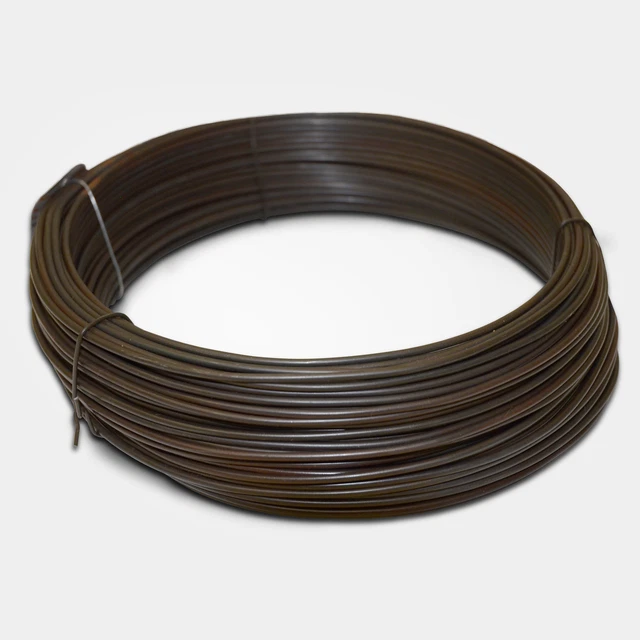 Fil de Tension 80 M 3,1 MM Anthracite Liaison Câble Grillage Clôture Sauvage