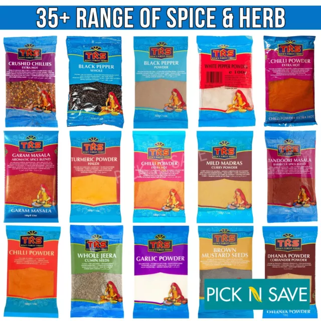 Trs Spices Seeds Seasonings Herbs Curry Masala Powder Pns