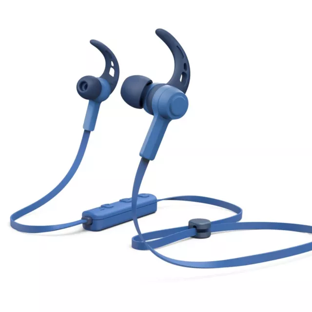 Hama Sport BT Kopfhörer Bluetooth Headset Ohrbügel mit Mikrofon Fernbedienung