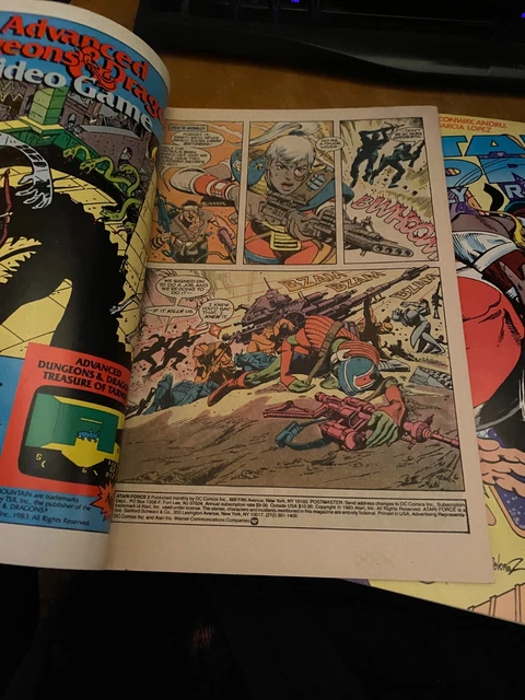 Atari Force issues 2, 4, 6, 7, and 14 (DC 1984-1985) 2
