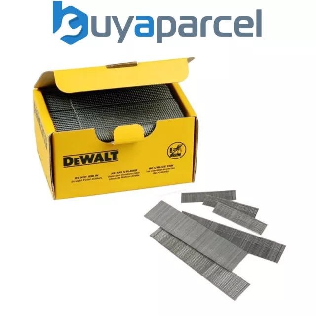 Dewalt DNBA1663GZ 63mm 16 Gauge Angled Nails 2nd Fix 2500 Box - DT9904 DCN660