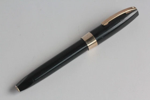 Stylo Plume SHEAFFER'S Snorkel Vintage – Pointe Or, Modèle Négro | Plume Rétro Garantie