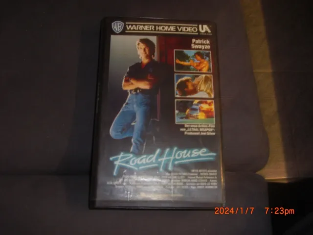 VHS Road House mit Patrick Swayze  ab 18 Siehe Beschreibung u Bilder