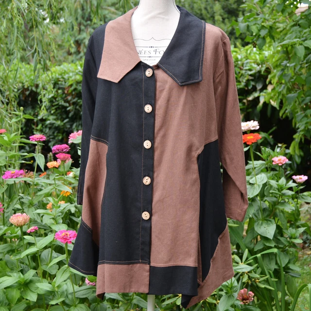 Veste en lin hotsell femme grande taille