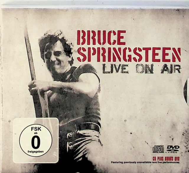Bruce Springsteen – Live On Air 1975 CD (NEW + Bonus Live Rarities DVD) 2005
