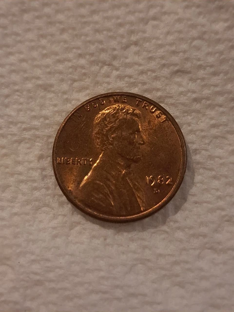 1982D Lincoln Memorial Penny Small Date 3.1g